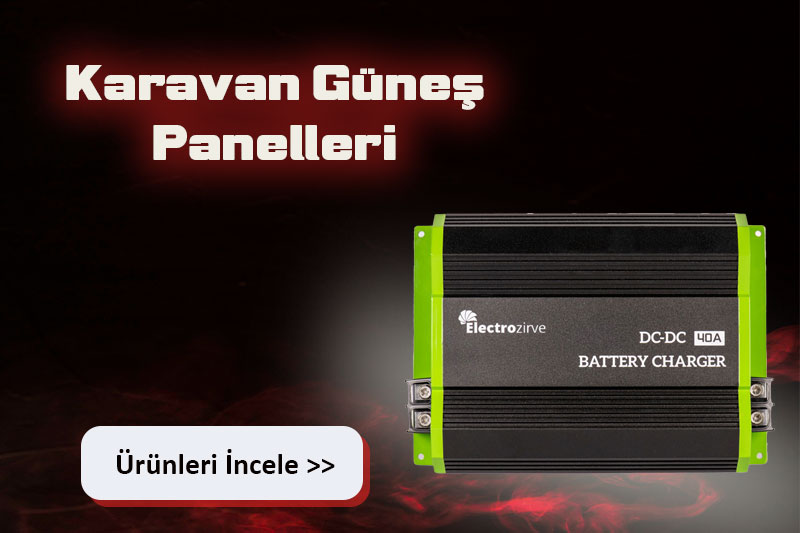 karavan güneş panelleri