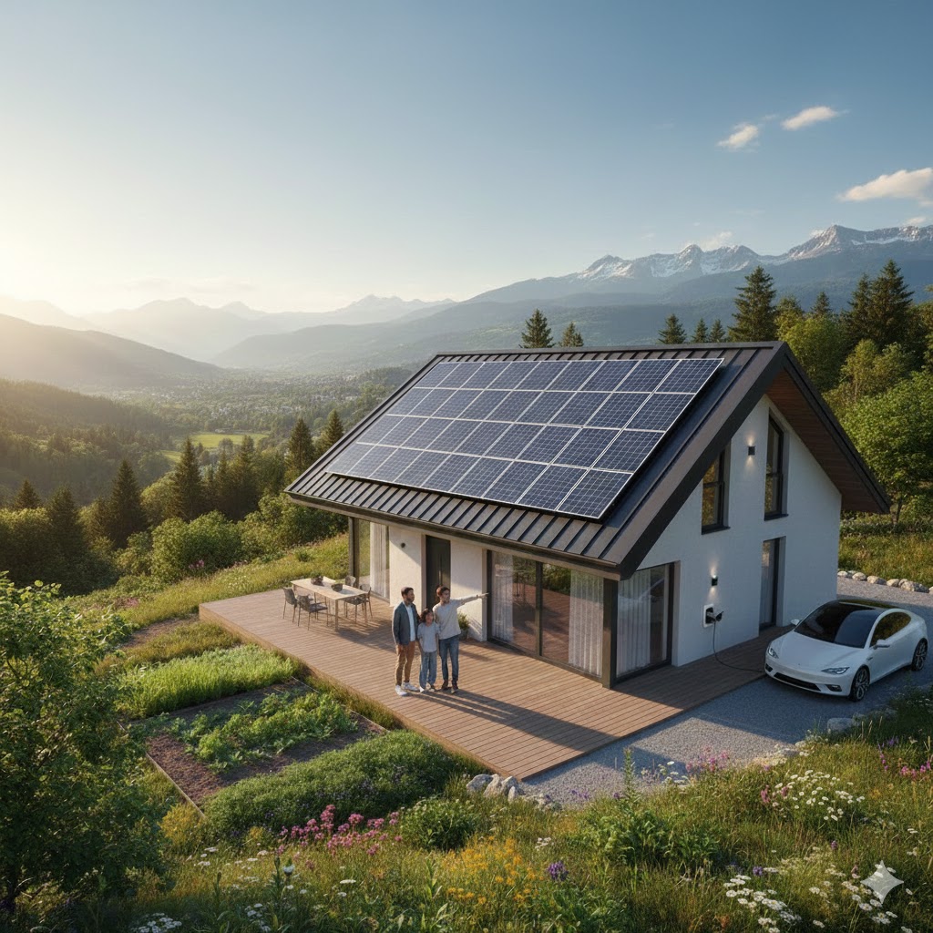 Müstakil ev için güneş paneli: Karlı ve Yeşil Yatırım