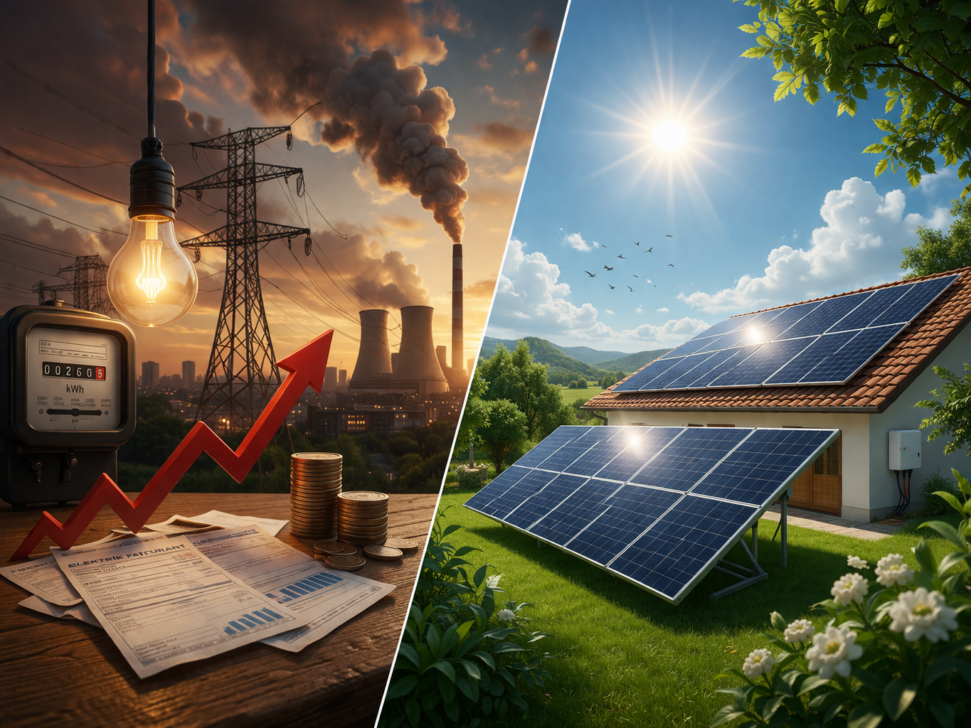 Artan Elektrik Fiyatları ve Güneş Enerjisi Çözümleri